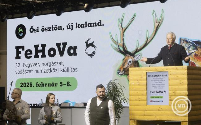 Megnyílt a 32. FeHoVa Fegyver, horgászat, vadászat nemzetközi kiállítás